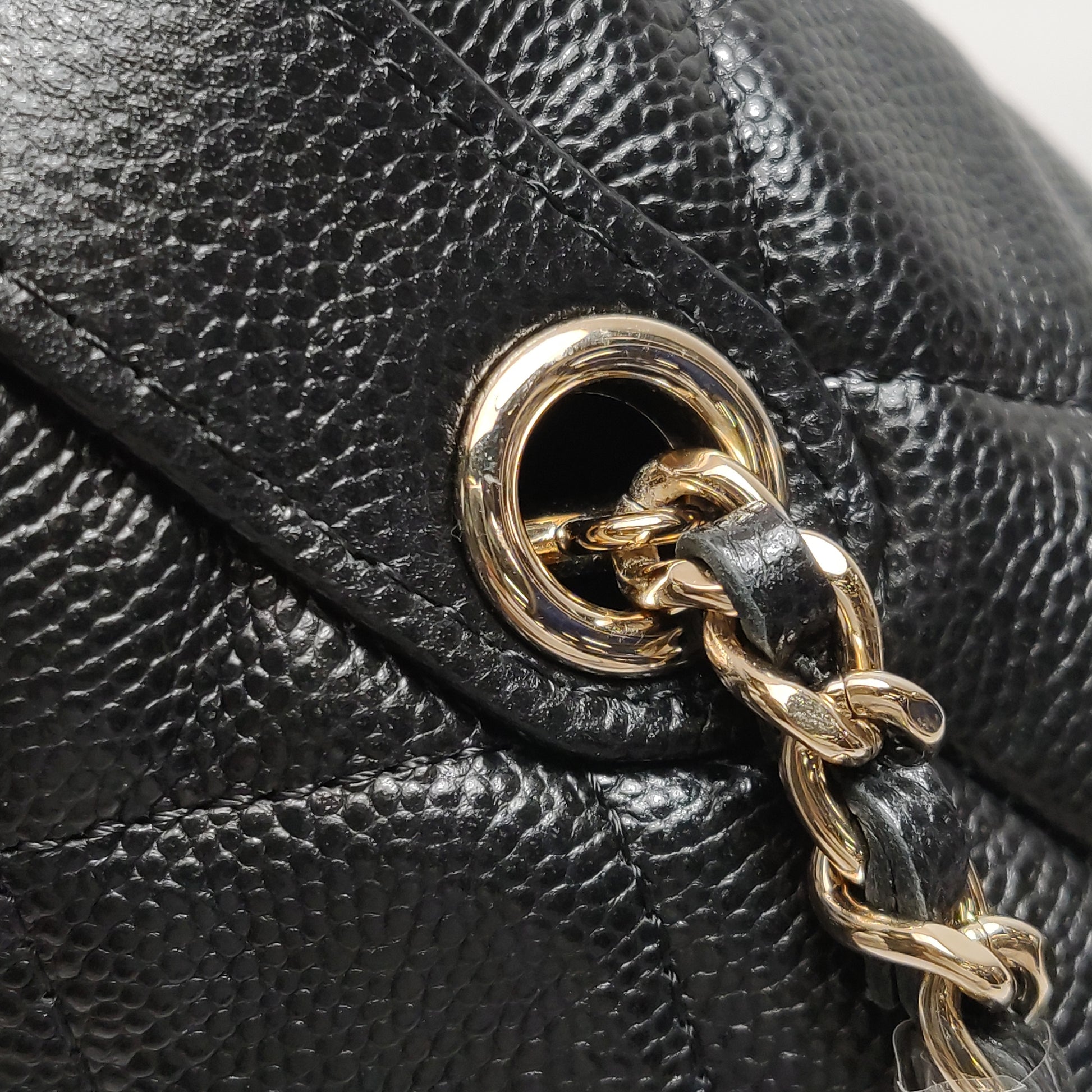 Chanel Mini Hobo Chain Caviar