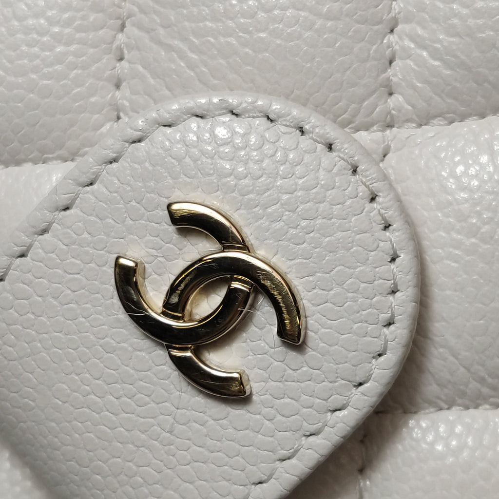 Chanel Slip Pocket Camera Case Mini Quilted Caviar
