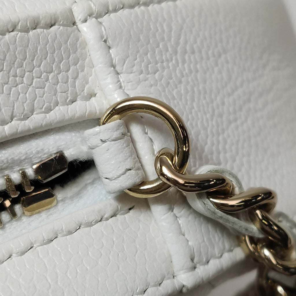 Chanel Slip Pocket Camera Case Mini Quilted Caviar