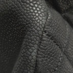 Chanel Country Chic Flap Messenger Bag Caviar Black