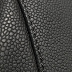 Chanel Country Chic Flap Messenger Bag Caviar Black