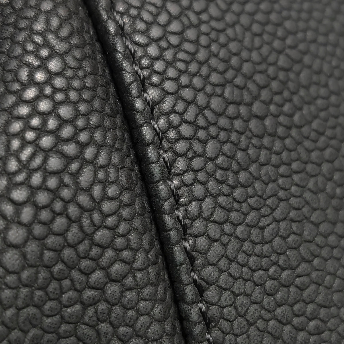 Chanel Country Chic Flap Messenger Bag Caviar Black