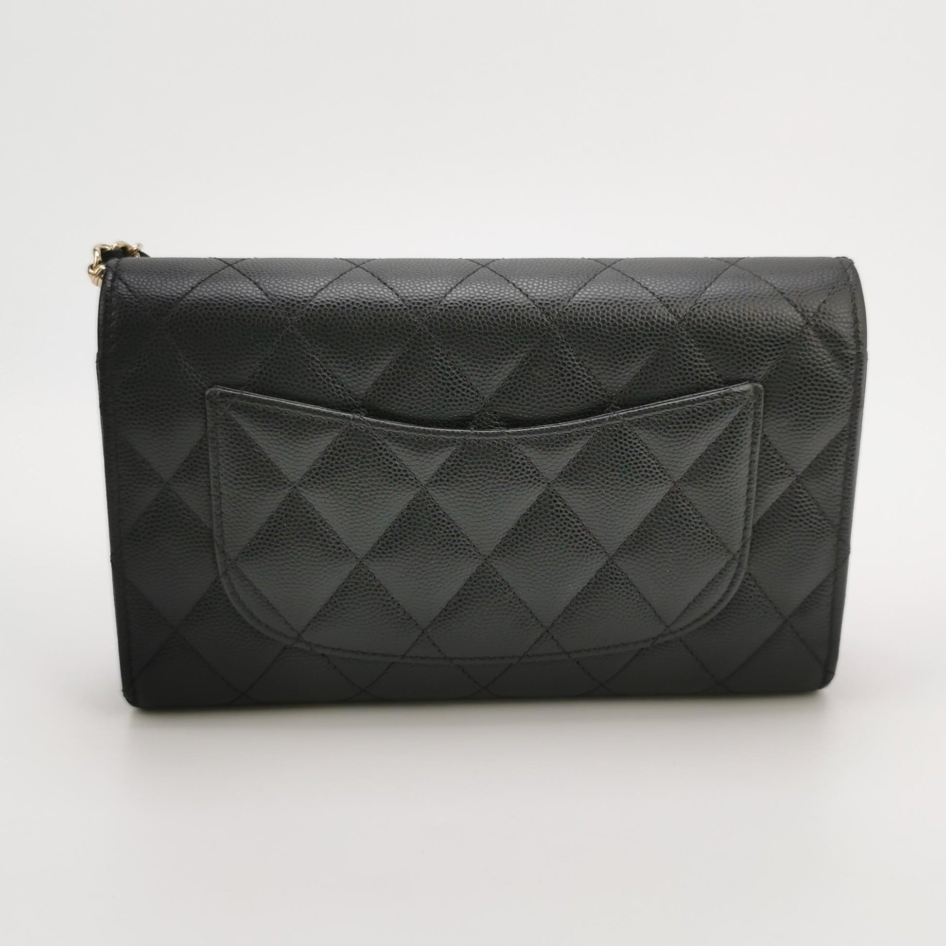 Chanel Wallet on Chain With Phone Case Caviar