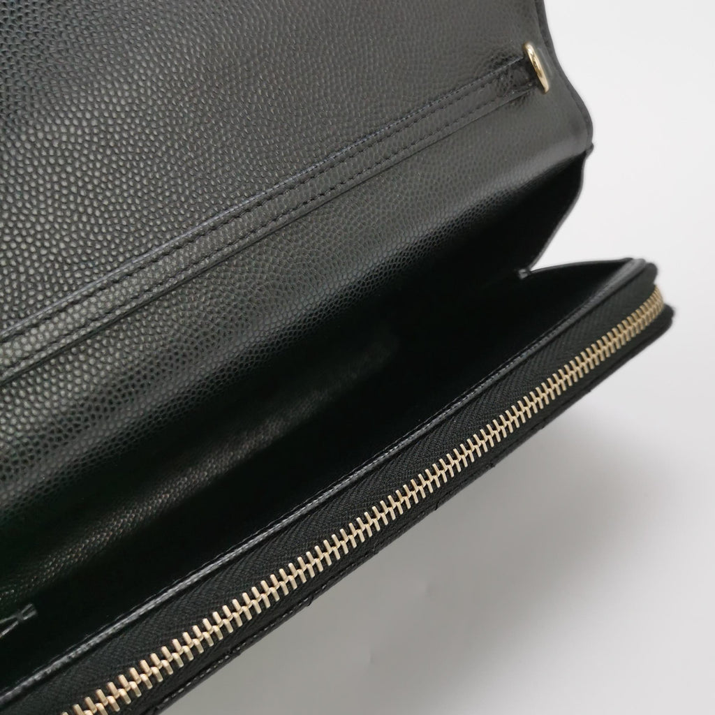 Chanel Wallet on Chain With Phone Case Caviar