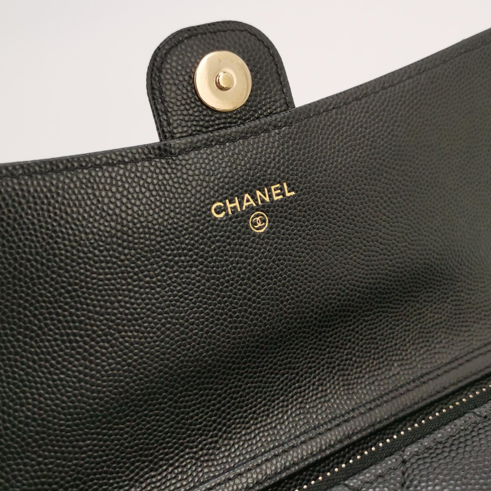 Chanel Wallet on Chain With Phone Case Caviar