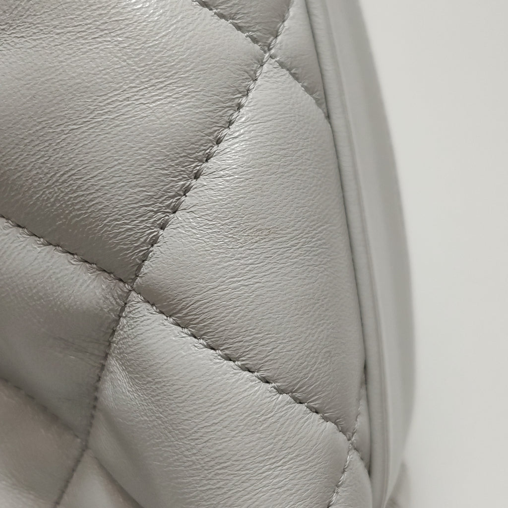 Chanel Quilted Lambskin CC Links Hobo