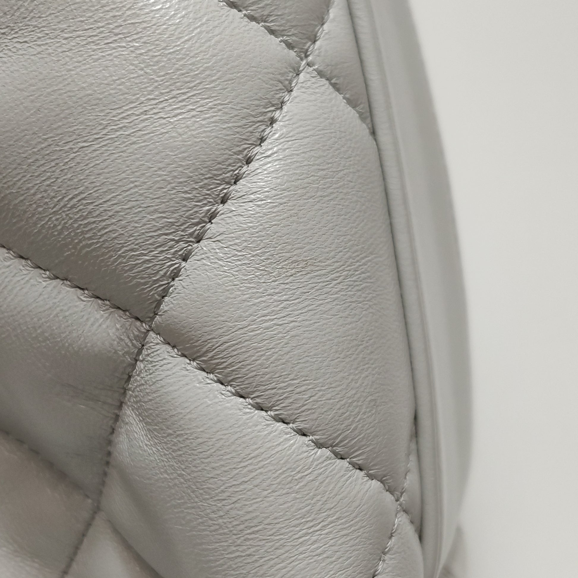 Chanel Quilted Lambskin CC Links Hobo