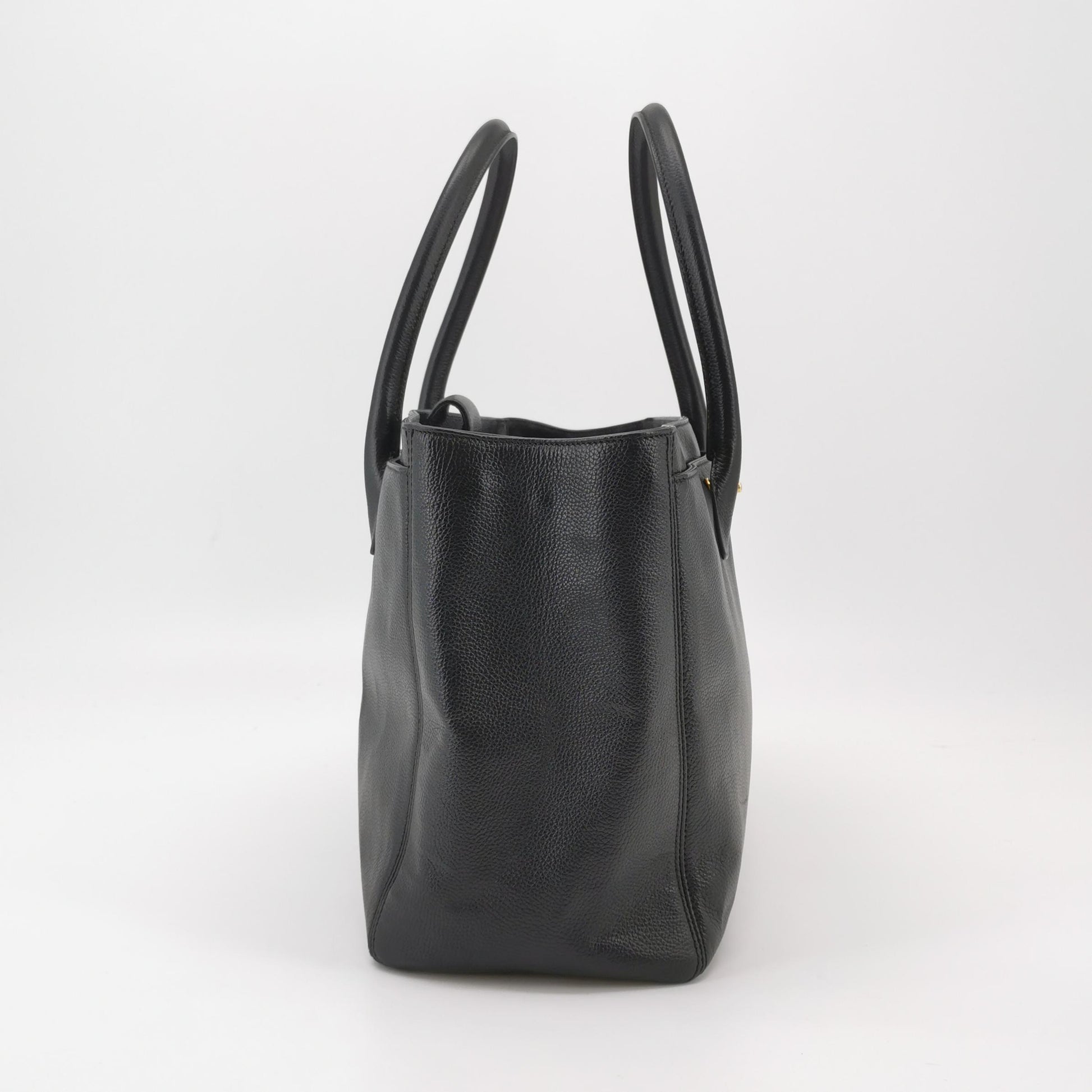 Chanel Cerf Tote Caviar Black GHW