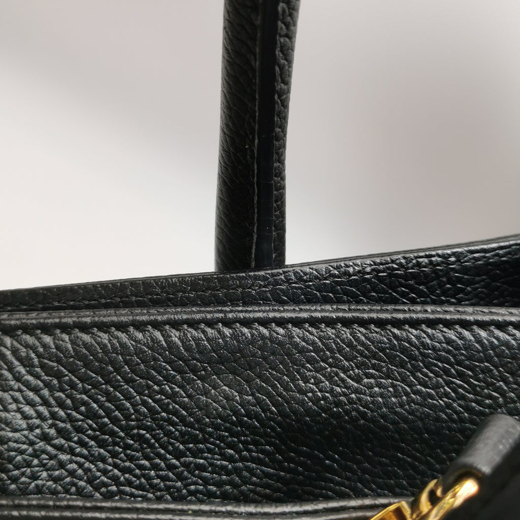 Chanel Cerf Tote Caviar Black GHW