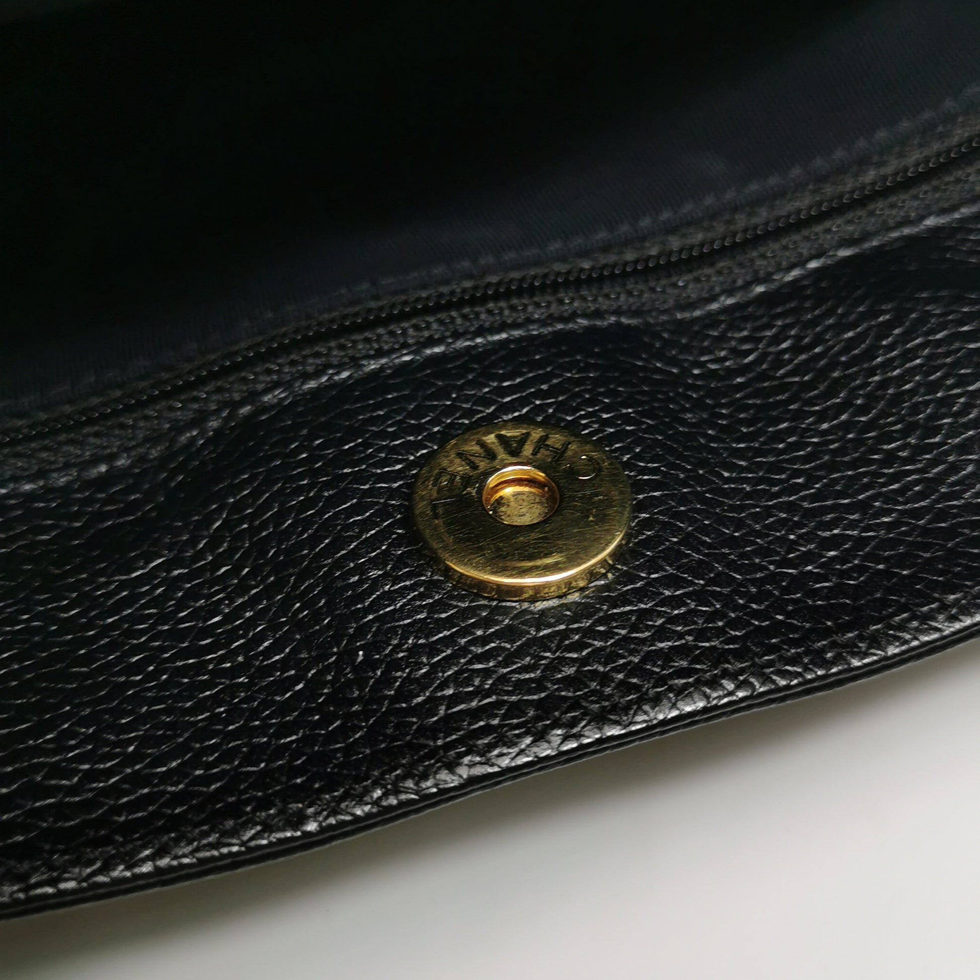 Chanel Cerf Tote Caviar Black GHW