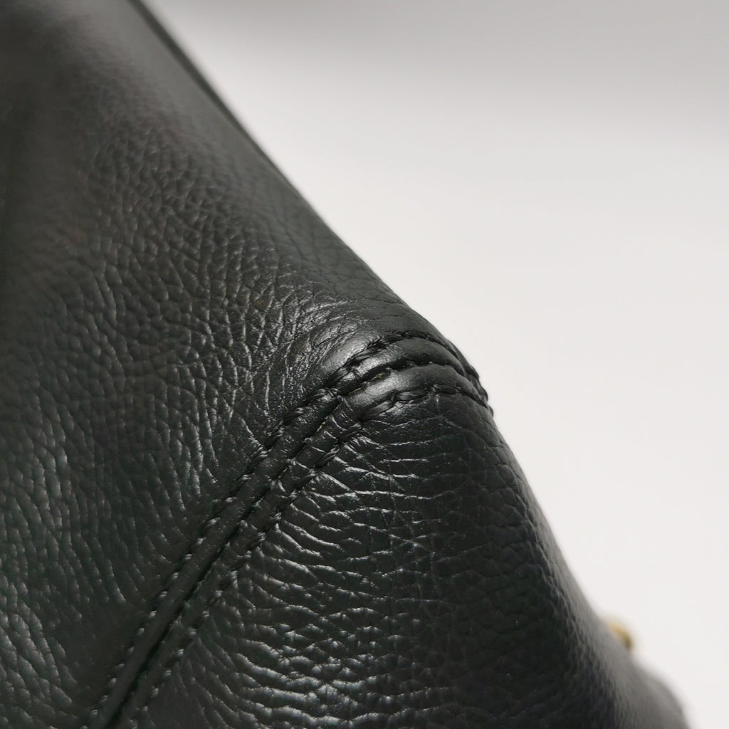 Chanel Cerf Tote Caviar Black GHW