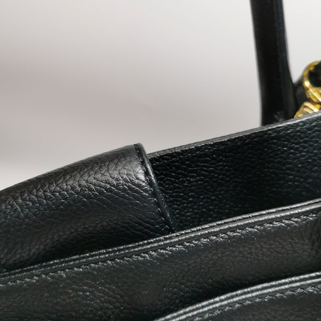 Chanel Cerf Tote Caviar Black GHW