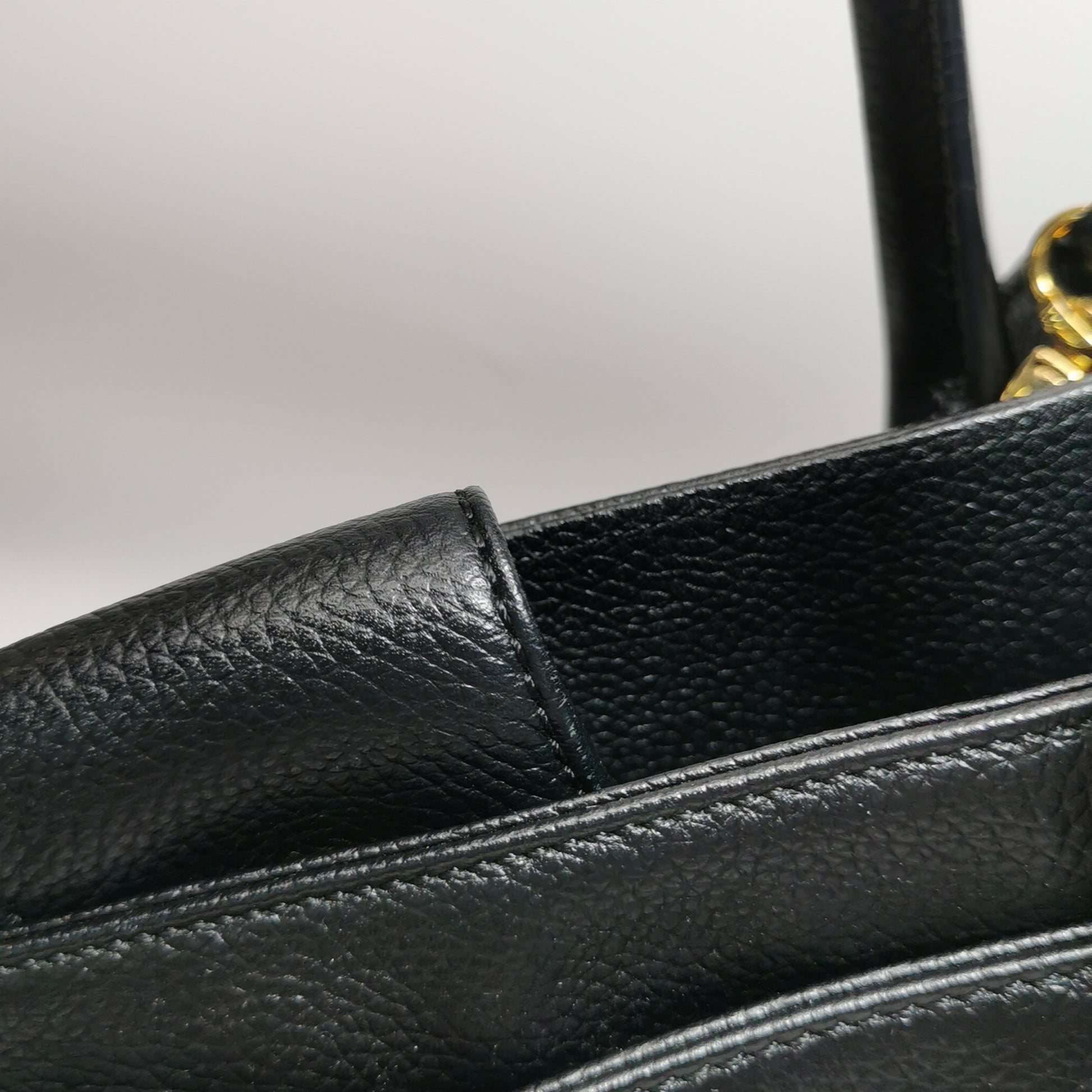 Chanel Cerf Tote Caviar Black GHW