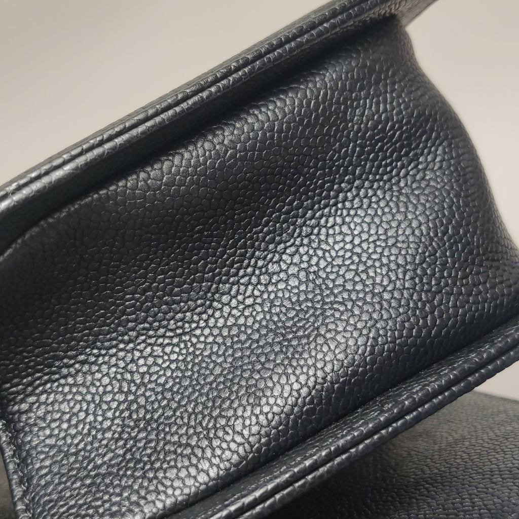 Chanel Boy Old Medium Caviar GHW