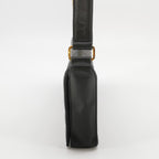 Chanel Chocolate Bar Shoulder Bag Lambskin Black