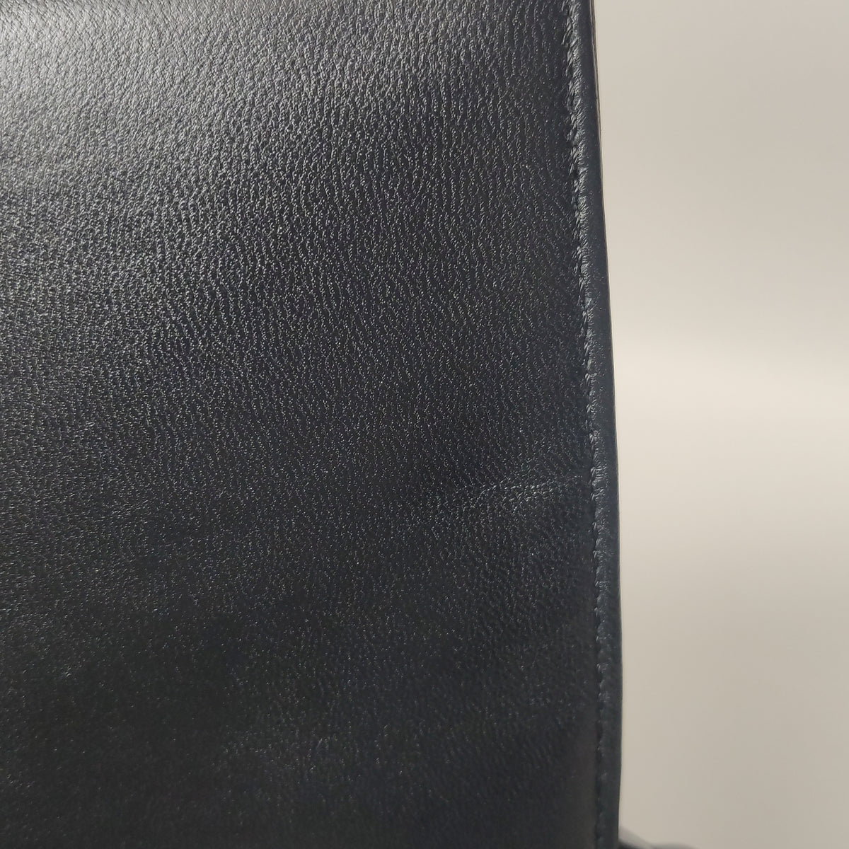 Chanel Chocolate Bar Shoulder Bag Lambskin Black