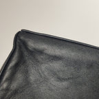 Chanel Chocolate Bar Shoulder Bag Lambskin Black