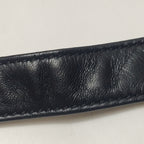 Chanel Chocolate Bar Shoulder Bag Lambskin Black