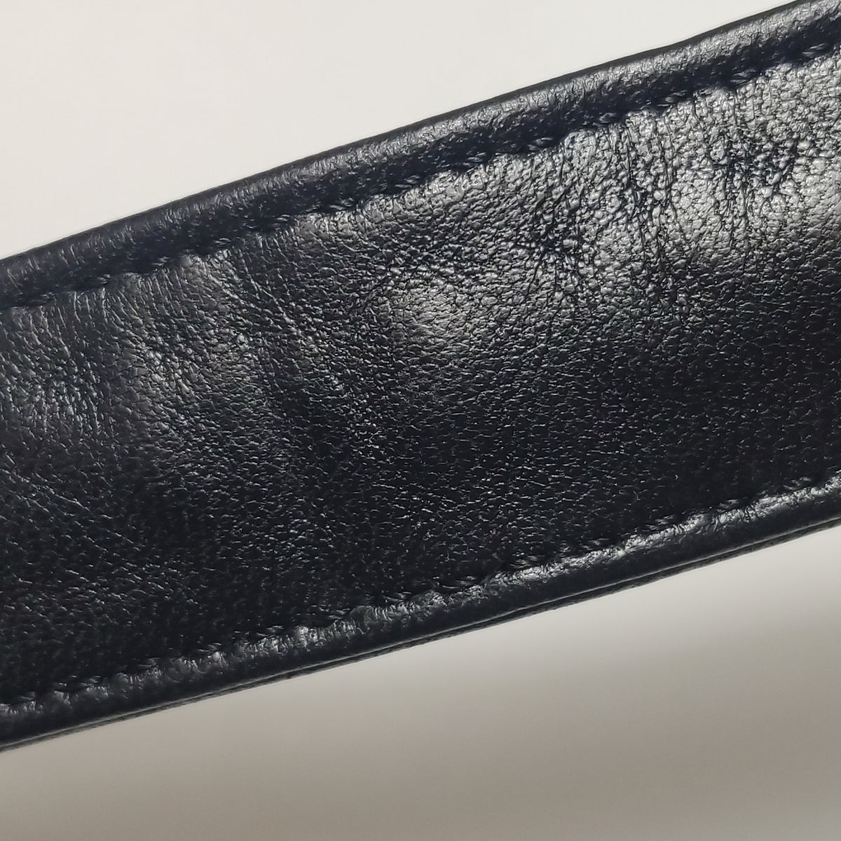 Chanel Chocolate Bar Shoulder Bag Lambskin Black
