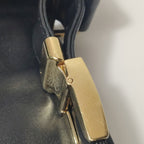 Chanel Chocolate Bar Shoulder Bag Lambskin Black