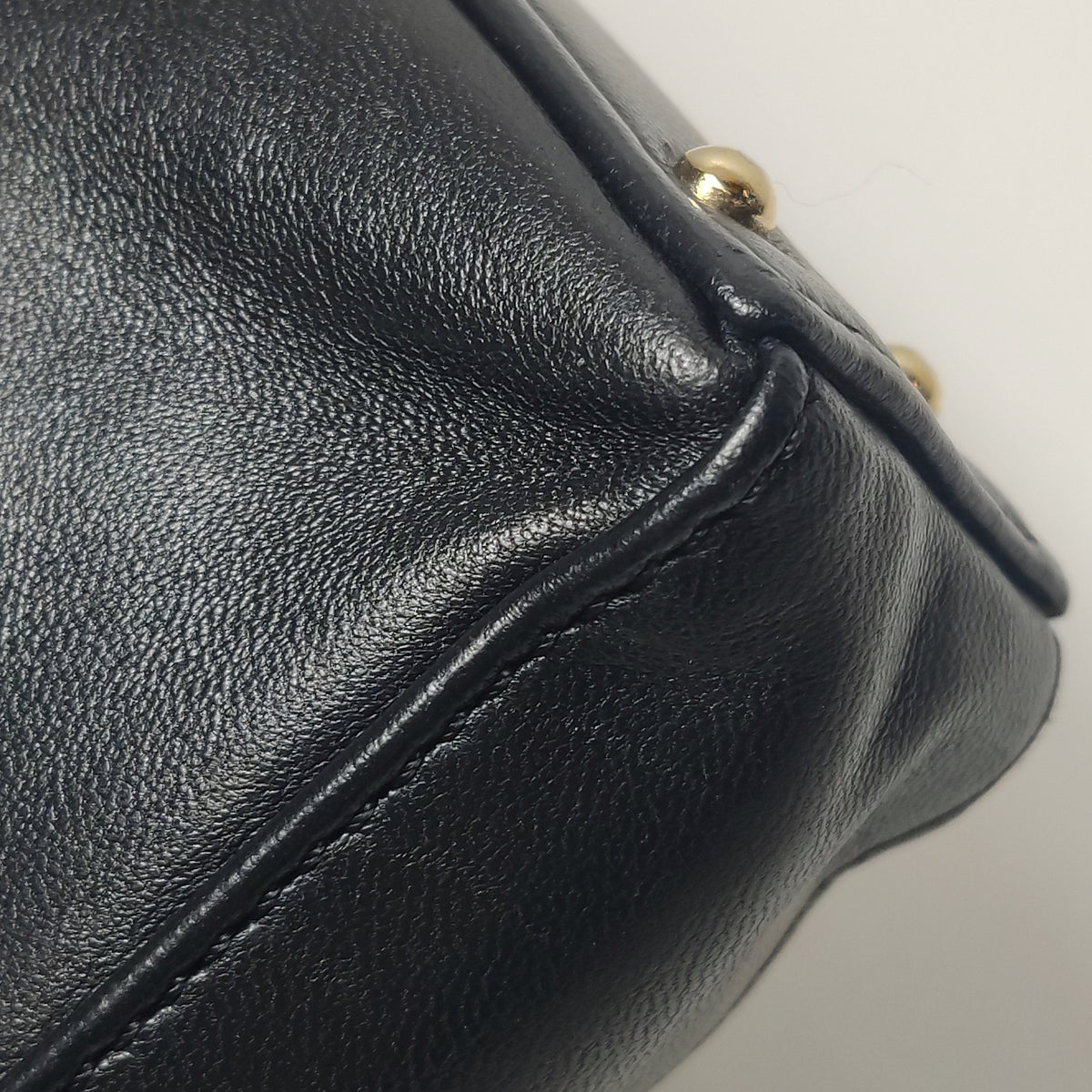 Chanel Chocolate Bar Shoulder Bag Lambskin Black