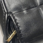 Chanel Chocolate Bar Shoulder Bag Lambskin Black