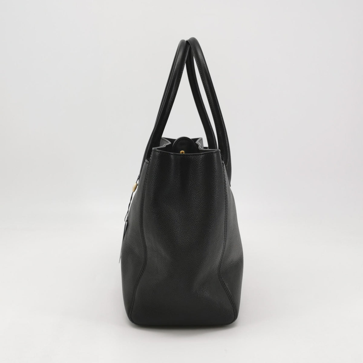 Chanel Executive Cerf Shopper Tote Caviar Black