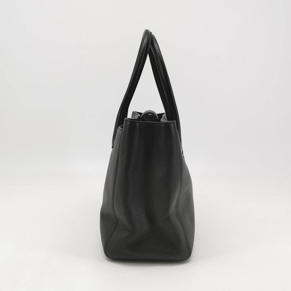 Chanel Executive Cerf Shopper Tote Caviar Black