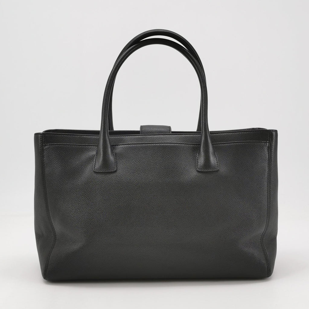 Chanel Executive Cerf Shopper Tote Caviar Black