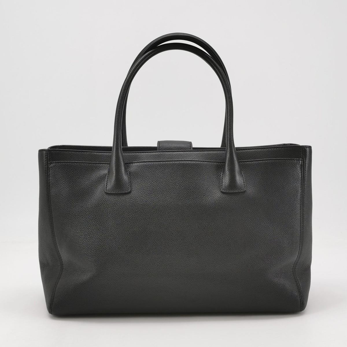 Chanel Executive Cerf Shopper Tote Caviar Black