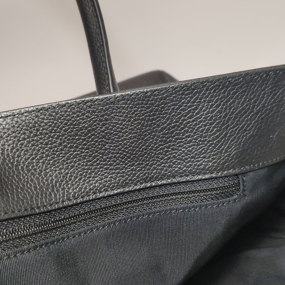 Chanel Executive Cerf Shopper Tote Caviar Black