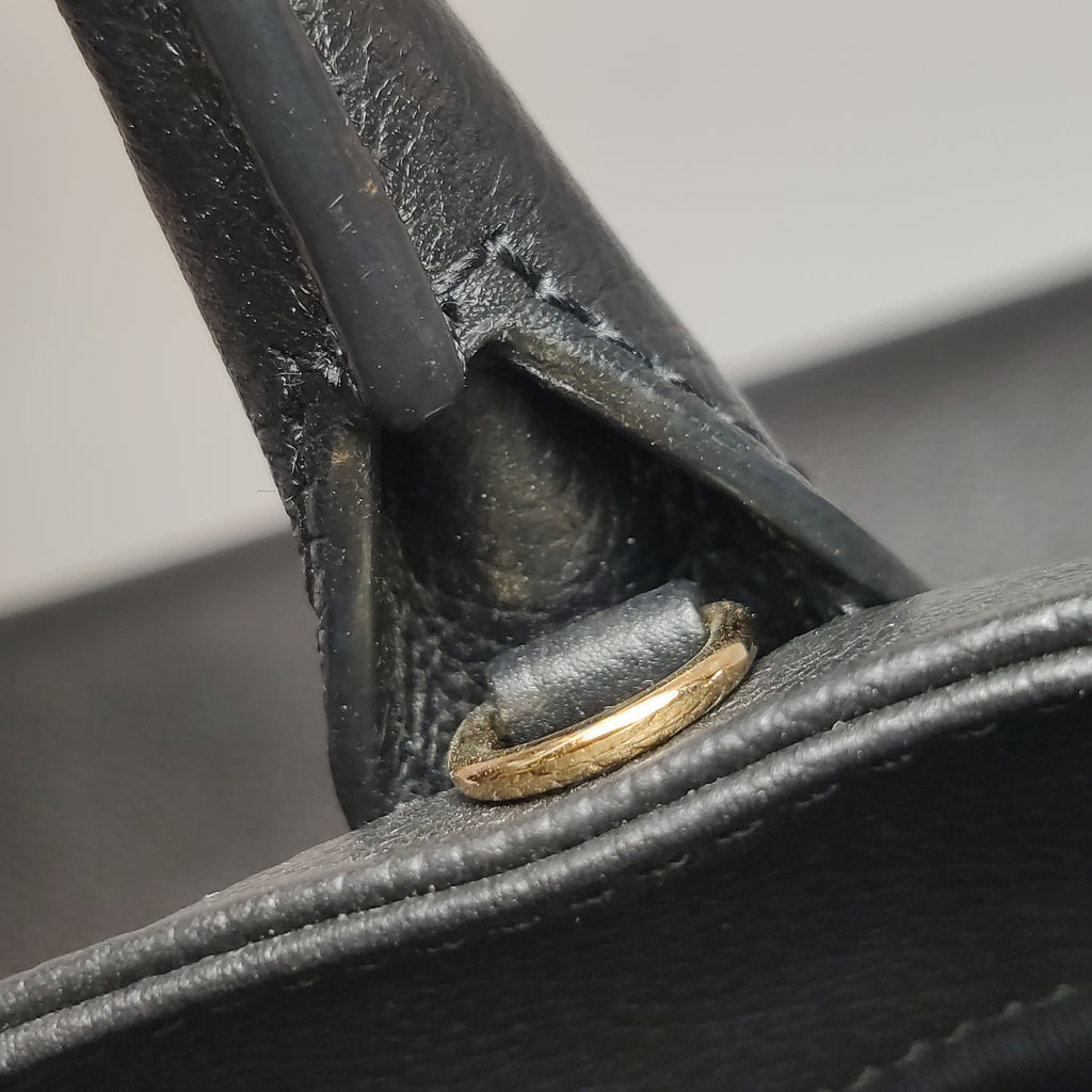 Chanel Executive Cerf Shopper Tote Caviar Black