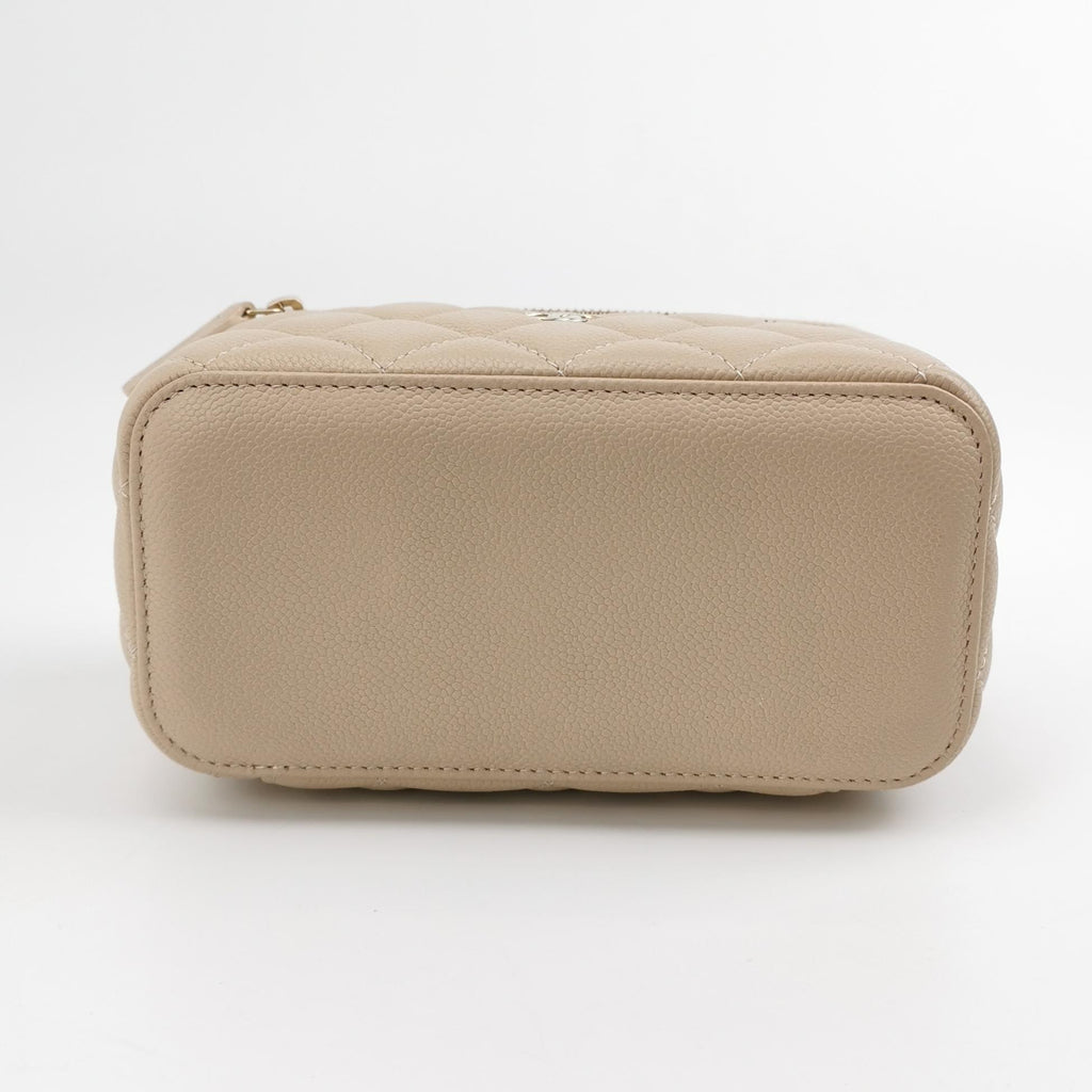 Chanel Rectangle Vanity Case Caviar