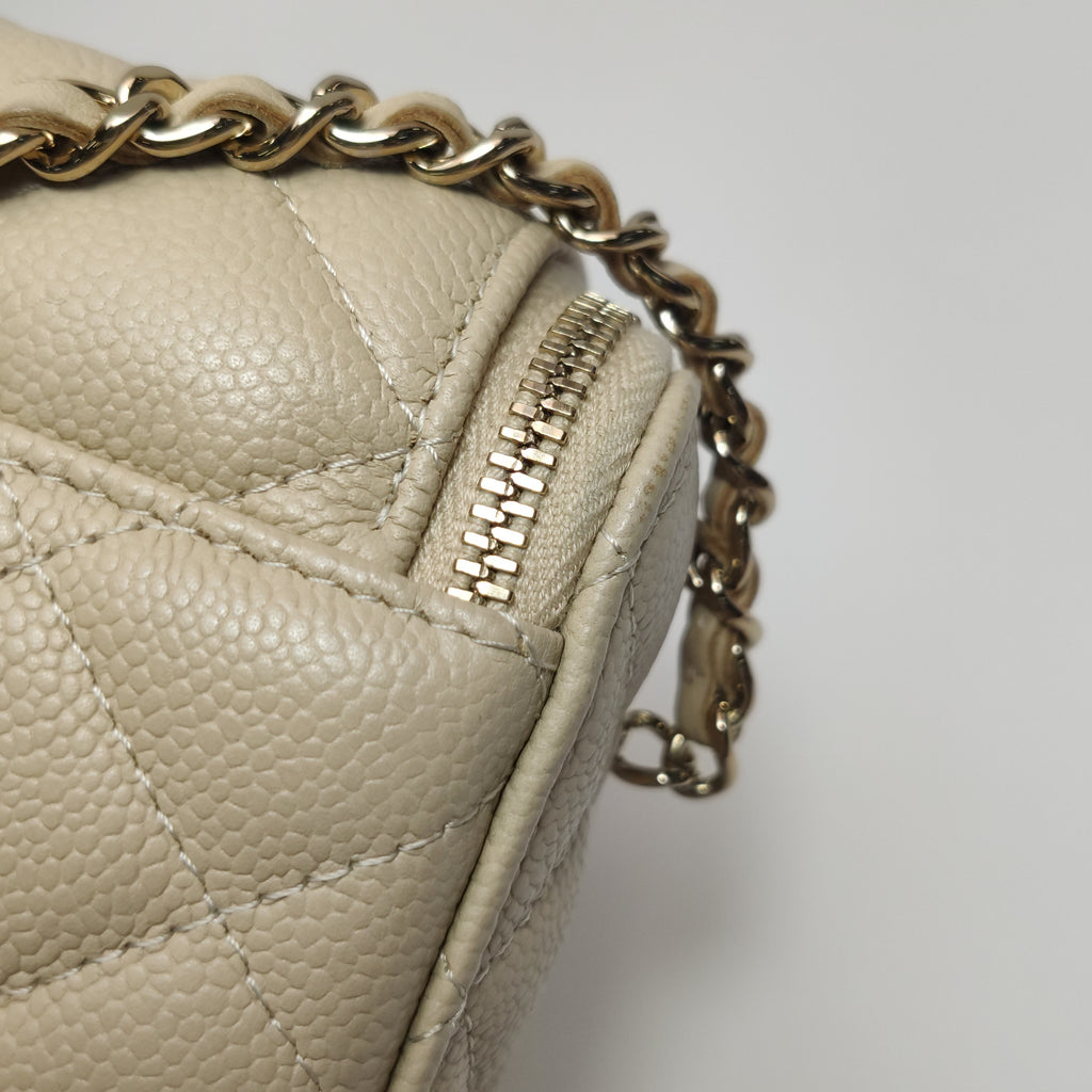 Chanel Rectangle Vanity Case Caviar