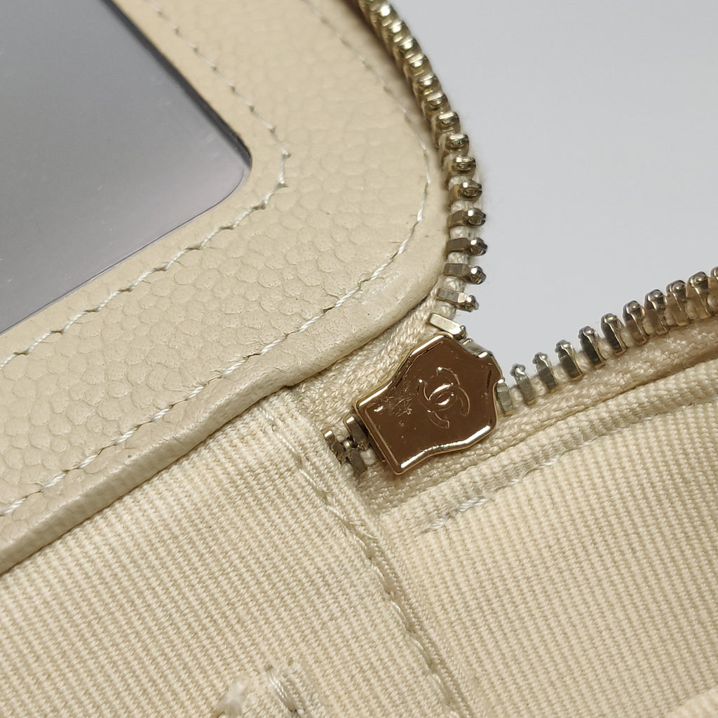 Chanel Rectangle Vanity Case Caviar
