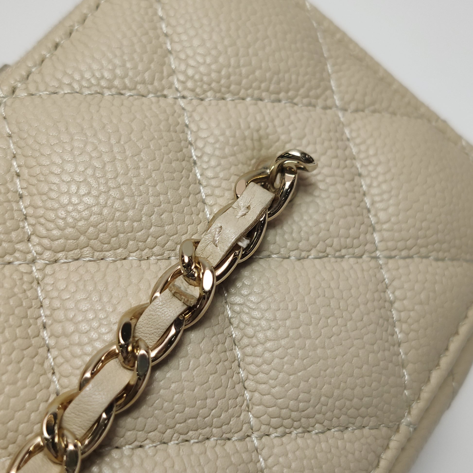 Chanel Rectangle Vanity Case Caviar