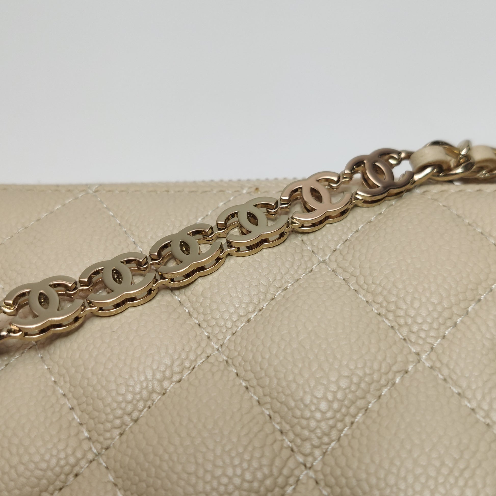 Chanel Rectangle Vanity Case Caviar