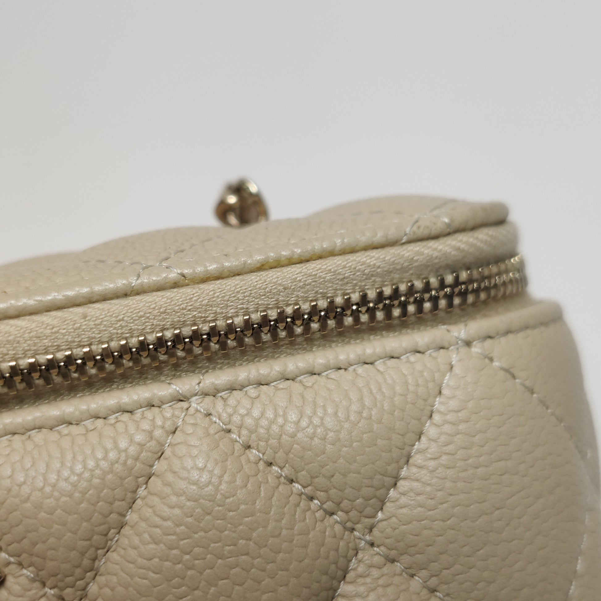 Chanel Rectangle Vanity Case Caviar