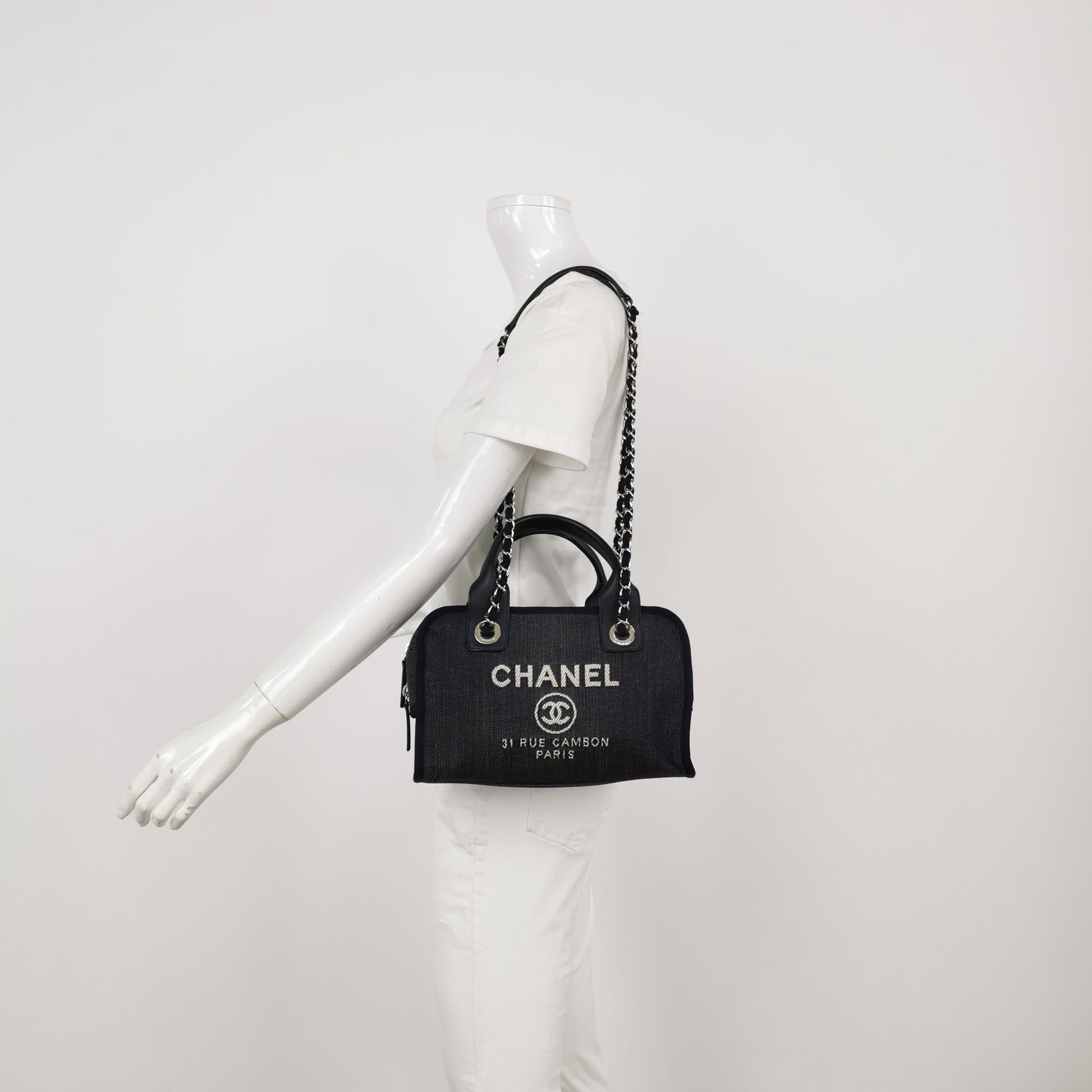 Chanel Deauville Bowling Bag