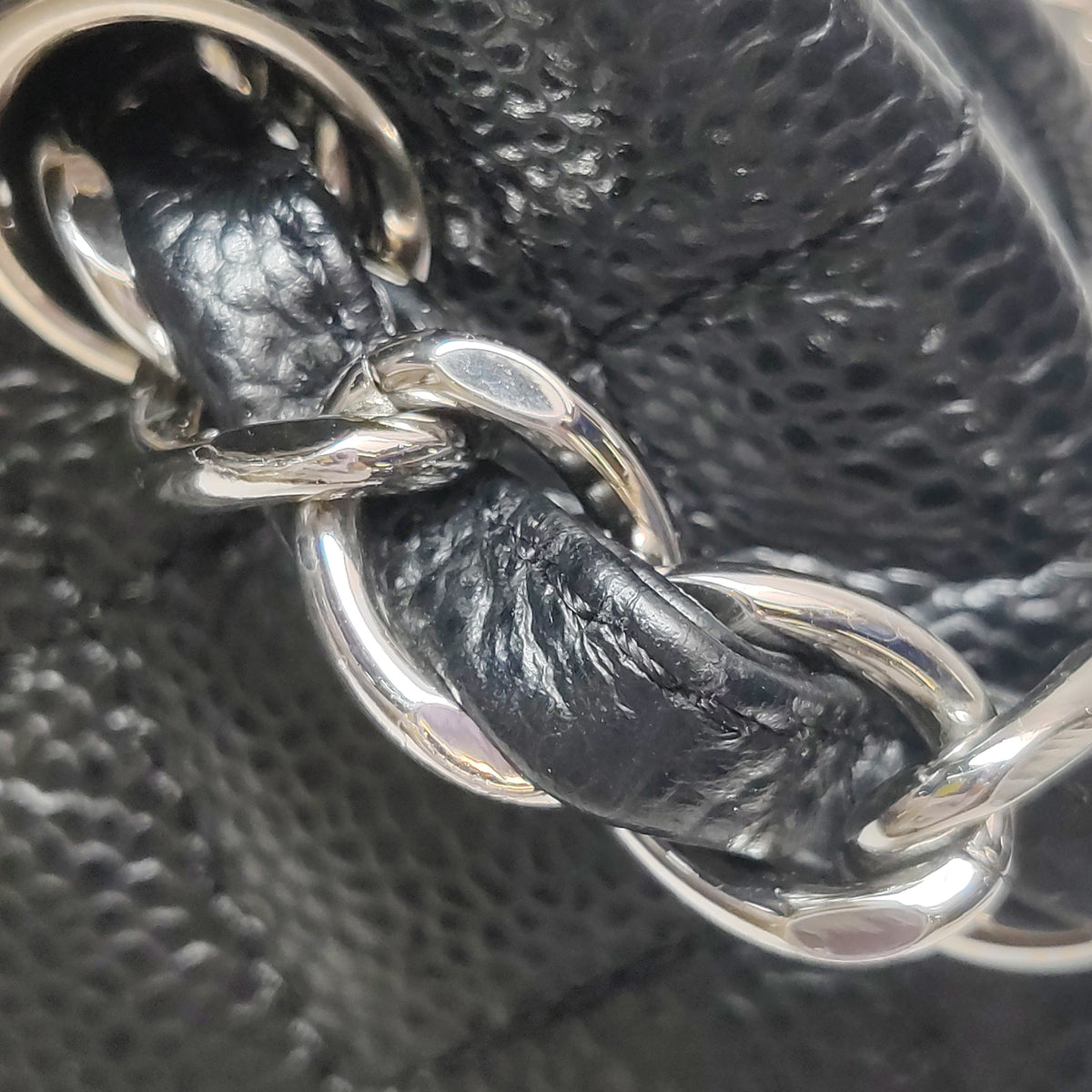 Chanel Mademoiselle Caviar Black