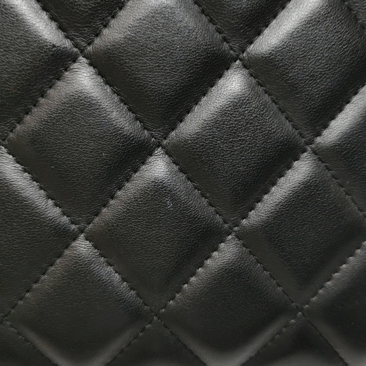 Chanel Flap Clutch with Chain Lambskin Black