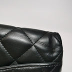 Chanel Flap Clutch with Chain Lambskin Black