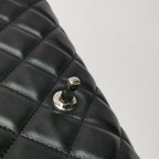 Chanel Flap Clutch with Chain Lambskin Black