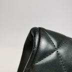 Chanel Flap Clutch with Chain Lambskin Black