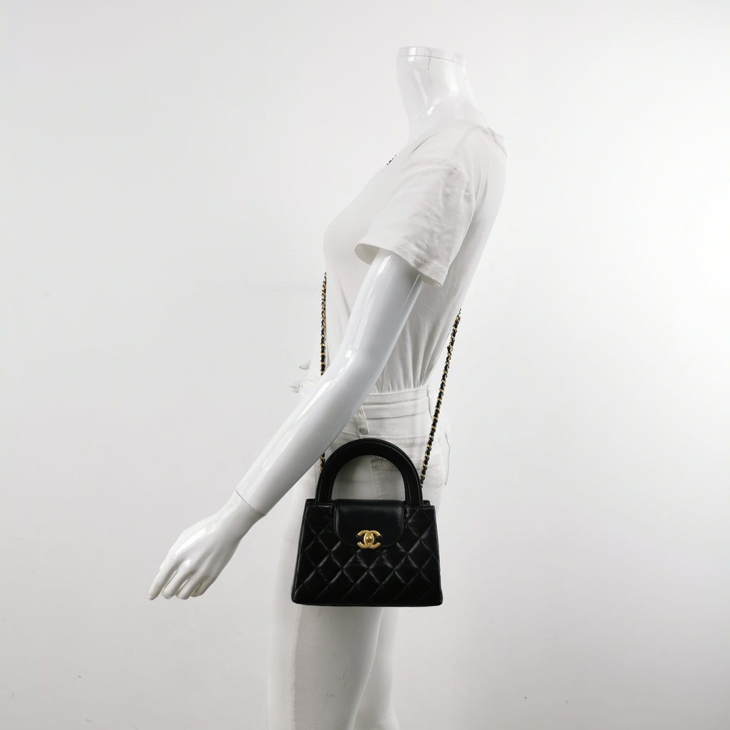 Chanel Nano Kelly Aged Calfskin Shopper