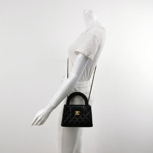 Chanel Nano Kelly Aged Calfskin Shopper