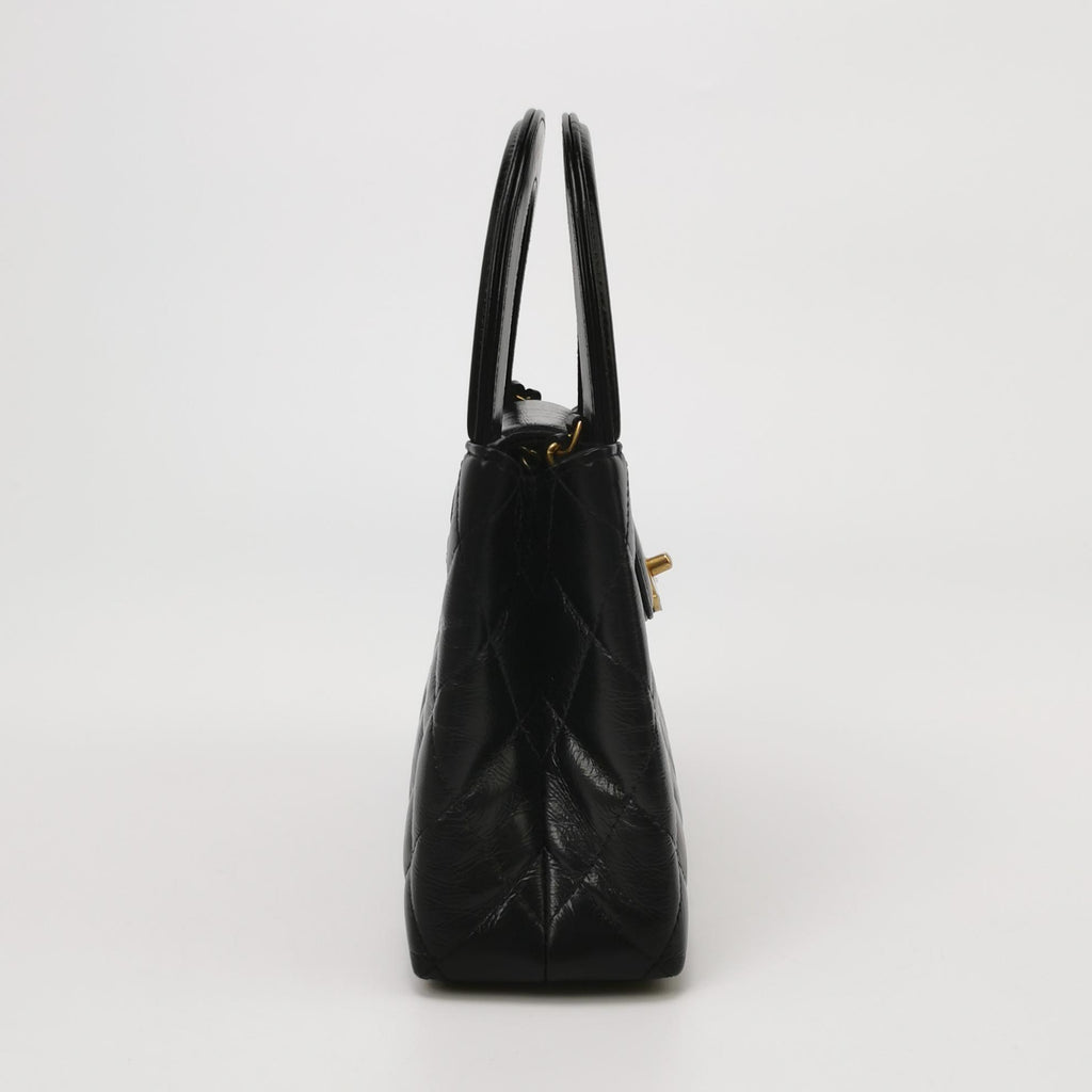 Chanel Nano Kelly Aged Calfskin Shopper