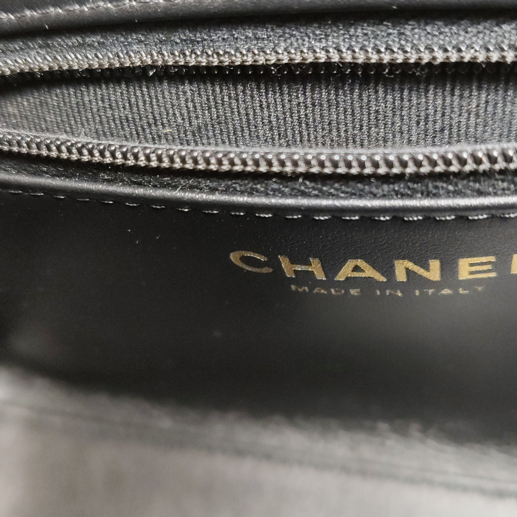 Chanel Nano Kelly Aged Calfskin Shopper