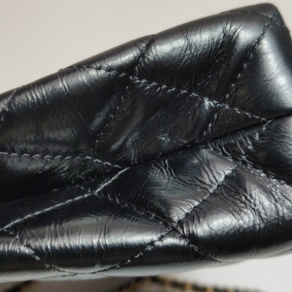 Chanel Nano Kelly Aged Calfskin Shopper