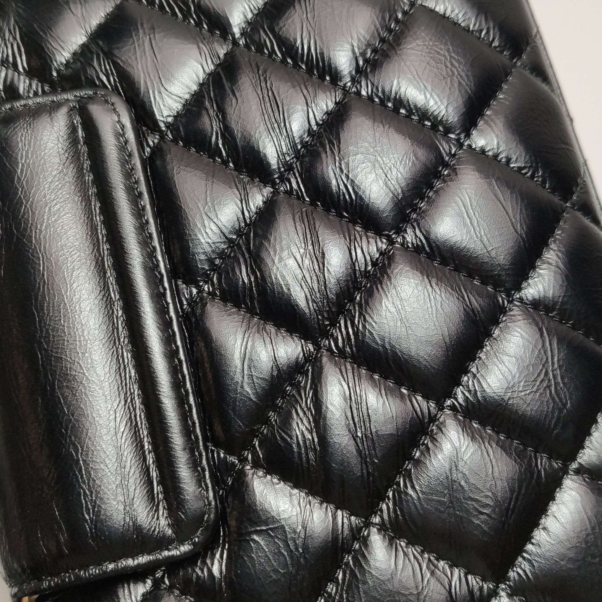 Chanel Nano Kelly Aged Calfskin Shopper